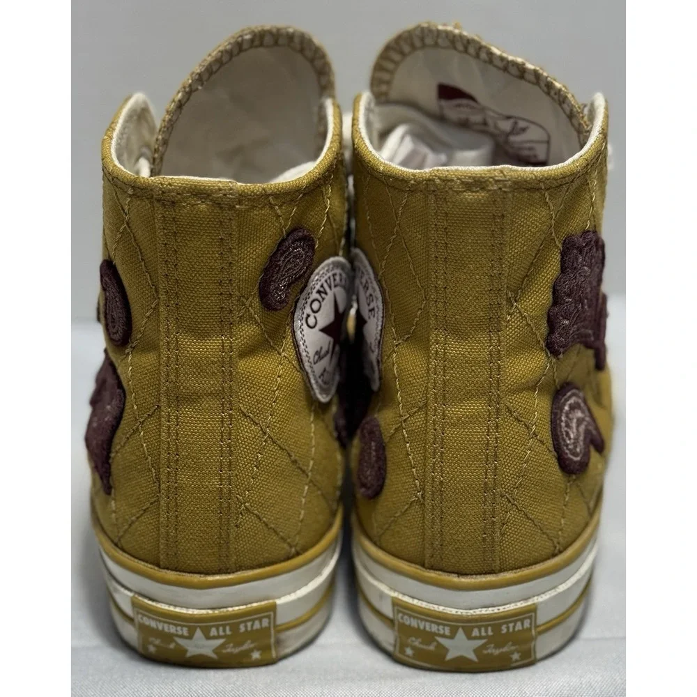 Converse Chuck 70 High Tops Paisley Patches Mn's SZ 3.5 Wmns Sz 5.5 A05278C Sign
